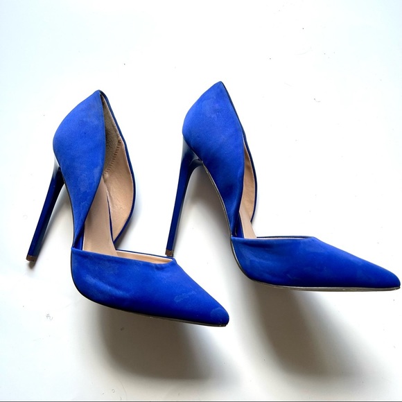 JustFab Shoes - JUSTFAB Royal Blue Pump High Heels